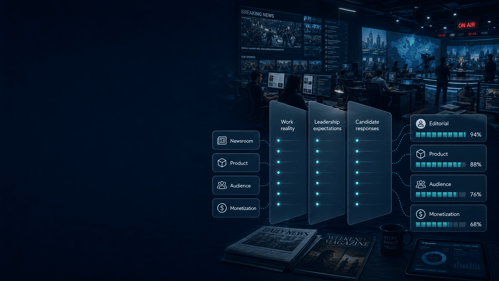 Media & Publishing Yeliq solution visual