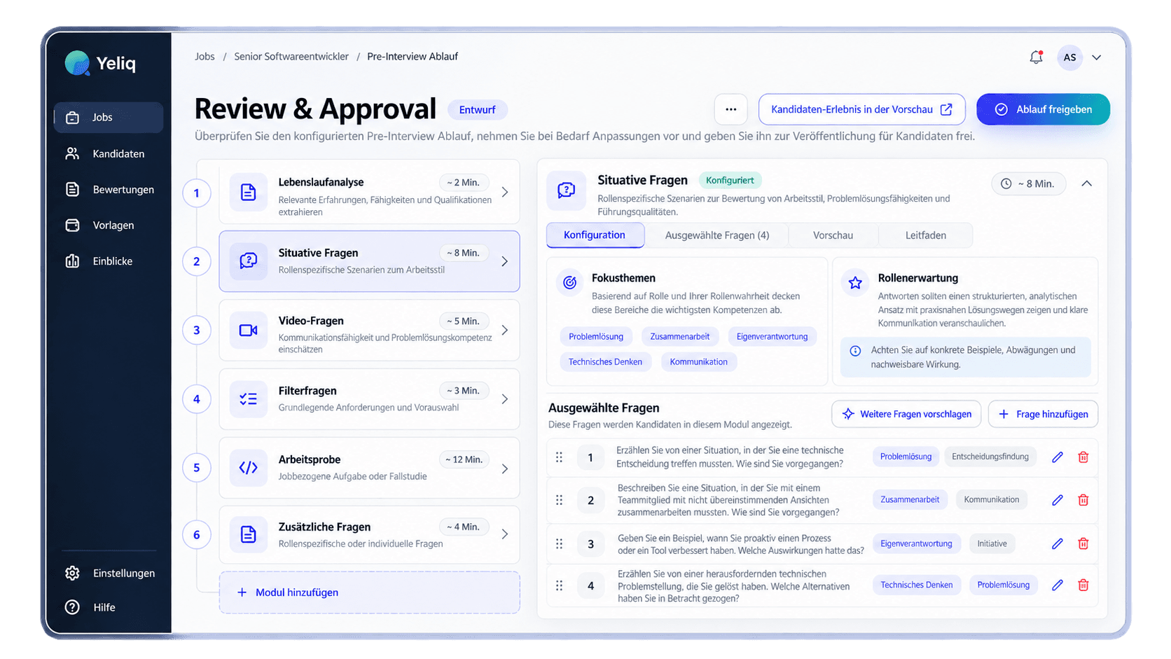 Yeliq Review & Approval